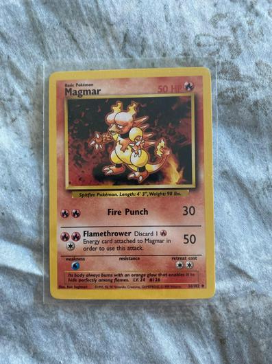 Magmar [1st Edition] #36 photo