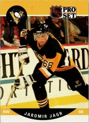 Jaromir Jagr [Stat Header Line w/ Stats] #632 Hockey Cards 1990 Pro Set Prices