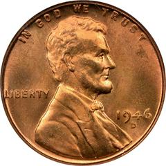 1946 D Coins Lincoln Wheat Penny Prices