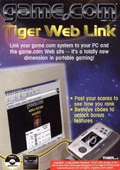 Tiger Web Link Game.Com Prices