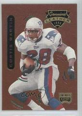 Curtis Martin #5 Football Cards 1996 Playoff Contenders Leather Prices
