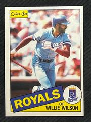 Willie Wilson #6 Baseball Cards 1985 O Pee Chee Prices