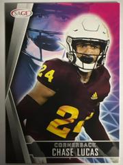 Chase Lucas #6 Football Cards 2022 Sage Hit Prices