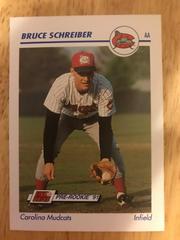 Bruce Schreiber Baseball Cards 1991 Impel Line Drive Pre Rookie AA Prices