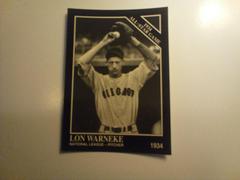 Lon Warneke Baseball Cards 1994 The Sportin News Conlon Collection Prices