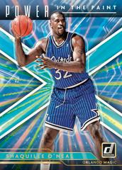 Optic Blue Laser (Parallel) | Shaquille O'Neal Basketball Cards 2021 Panini Donruss Power in the Paint