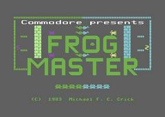 Title Screen | Frog Master Commodore 64