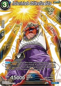 Indiscriminate Obliteration Sidra EX03-12 Dragon Ball Super Expansion Set: Ultimate Box