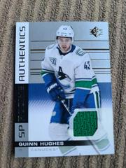 Quinn Hughes Hockey Cards 2019 SP Prices
