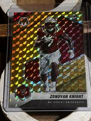 Zonovan Knight [Gold] #99 Football Cards 2022 Panini Mosaic Draft Picks Prices
