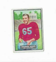 Thomas Scott #7 Football Cards 1951 Topps Magic Prices