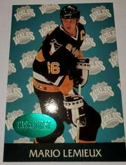 Mario Lemieux [Emerald Ice] Hockey Cards 1992 Parkhurst Prices