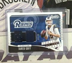 Jared Goff #TTD-JG Football Cards 2019 Panini Absolute Tools of the Trade Double Prices