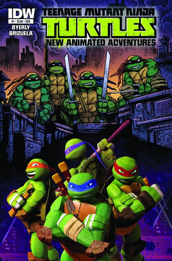 Teenage Mutant Ninja Turtles: New Animated Adventures [Subscription] #1 (2013) Comic Books Teenage Mutant Ninja Turtles: New Animated Adventures