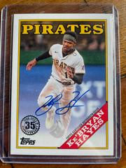 Ke'Bryan Hayes #88BA-KH Baseball Cards 2023 Topps Silver Pack 1988 35th Anniversary Autographs Prices