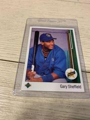 Gary Sheffield [Star Rookie] Baseball Cards 1989 Upper Deck Prices