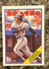 Rafael Ramirez #379 Baseball Cards 1988 O Pee Chee Prices