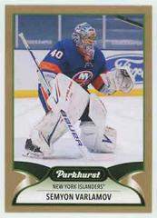Semyon Varlamov [Gold] Hockey Cards 2021 Parkhurst Prices