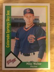 Mike Walker #1 Baseball Cards 1990 CMC Colorado Springs Sky Sox Prices