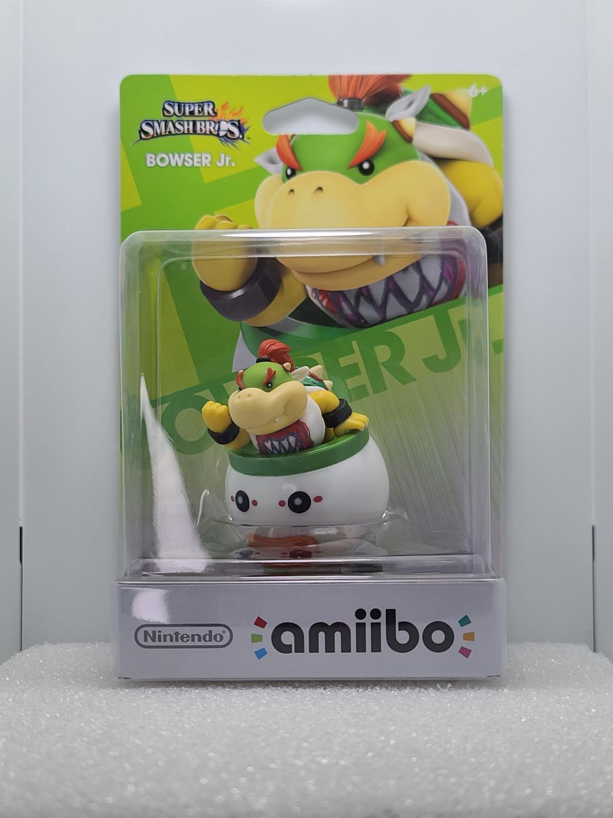 Bowser Jr New Item, Box, and Manual Amiibo