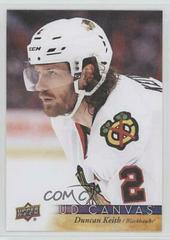 Duncan Keith Hockey Cards 2017 Upper Deck Canvas Prices