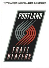 Portland Trail Blazers Basketball Cards 2005 Topps Bazooka Window Clings Prices