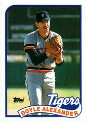 Doyle Alexander #77 Baseball Cards 1989 Topps Prices
