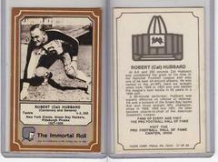 Robert Hubbard Football Cards 1975 Fleer Hall of Fame Prices