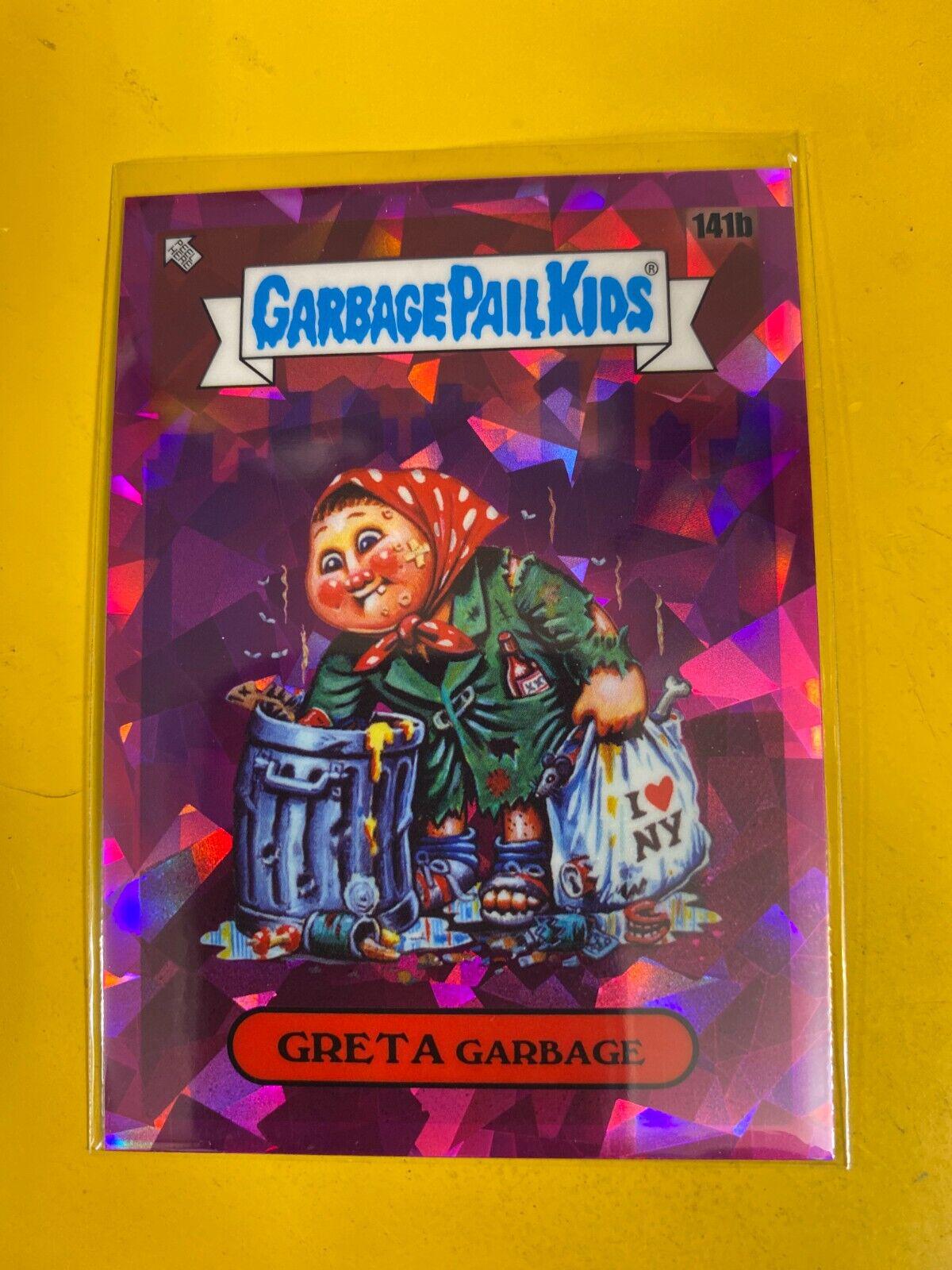 GRETA GARBAGE [Fuschia] #141b Garbage Pail Kids 2021 Sapphire