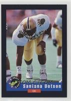 Santana Dotson #33 Football Cards 1992 Classic Draft Picks Prices