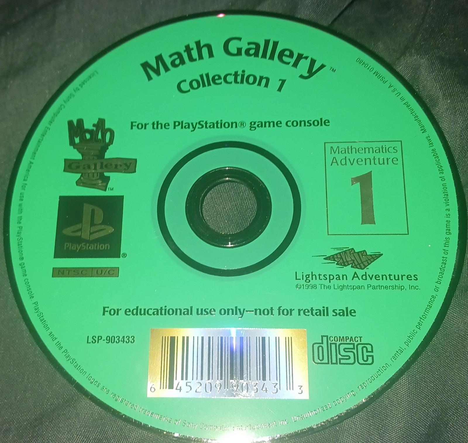 Math Gallery Collection 1 Prices Playstation | Compare Loose, CIB & New ...