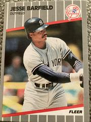 Jesse Barfield Baseball Cards 1989 Fleer Update Prices