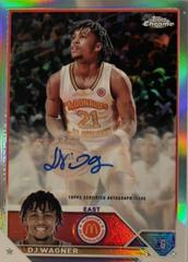 DJ Wagner #CA-DW Basketball Cards 2023 Topps Chrome McDonald's All American Autographs Prices