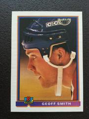 Geoff Smith Hockey Cards 1991 Bowman Prices