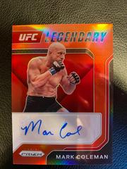 Mark Coleman [Red] Ufc Cards 2022 Panini Prizm UFC Legendary Signatures Prices