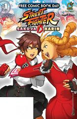Street Fighter Sakura VS Karin Comic Books Free Comic Book Day Prices