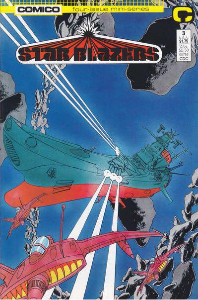 Star Blazers #3 (1987) Comic Books Star Blazers