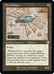 Ornithopter [Schematic Foil] Magic Brother's War Retro Artifacts Prices