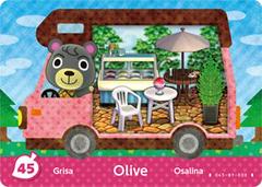 Olive #45 [Animal Crossing Welcome Amiibo] Amiibo Cards Prices