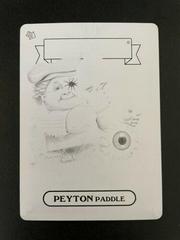 PEYTON Paddle [Black] 2013 Garbage Pail Kids Prices