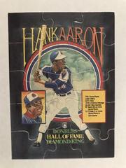 Hank Aaron [Puzzle Card] Baseball Cards 1986 Donruss Prices