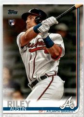 Austin Riley [Batting Yellow] #US100 Baseball Cards 2019 Topps Update Prices