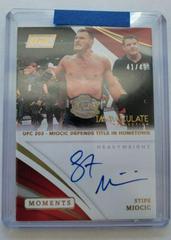 Stipe Miocic #MO-SMC Ufc Cards 2021 Panini Immaculate UFC Moments Autographs Prices