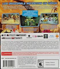 Back Cover | Invizimals: The Lost Kingdom Playstation 3