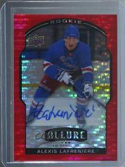 Alexis Lafreniere [Red Rainbow Autograph] Hockey Cards 2020 Upper Deck Allure Prices