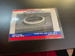 Cincinnati Riverfront Stadium Baseball Cards 1990 Fleer Action Series Stickers Prices