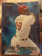 Wendell Magee Jr Baseball Cards 1997 Fleer Rookie Sensations Prices