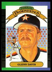 Glenn Davis [Diamond Kings] #25 Baseball Cards 1989 Donruss Prices