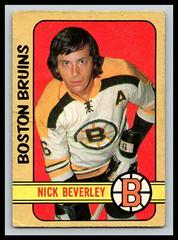 Nick Beverley #281 Hockey Cards 1972 O-Pee-Chee Prices