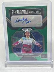 Wendy Choo [Green] #SN-WCH Wrestling Cards 2023 Panini Prizm WWE Sensational Signatures Prices